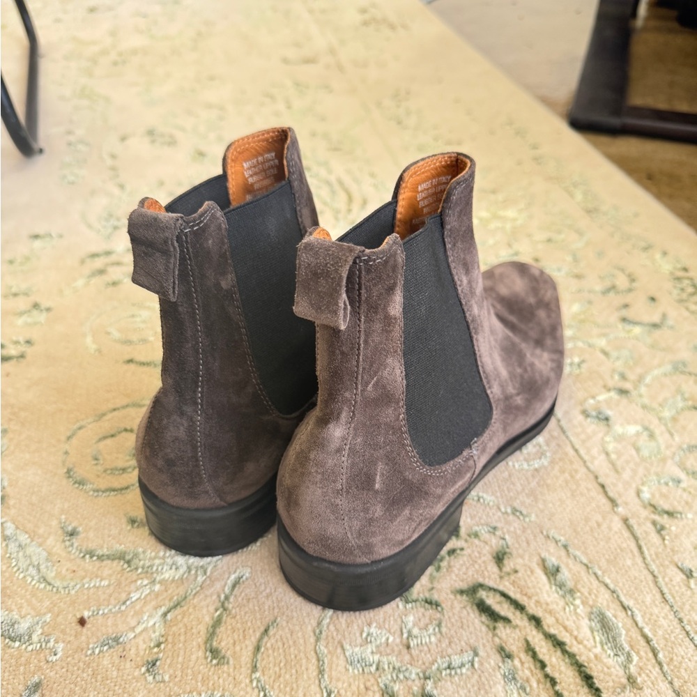 Broletto Brown Suede Leather Boots Men’s UK 7 US 9